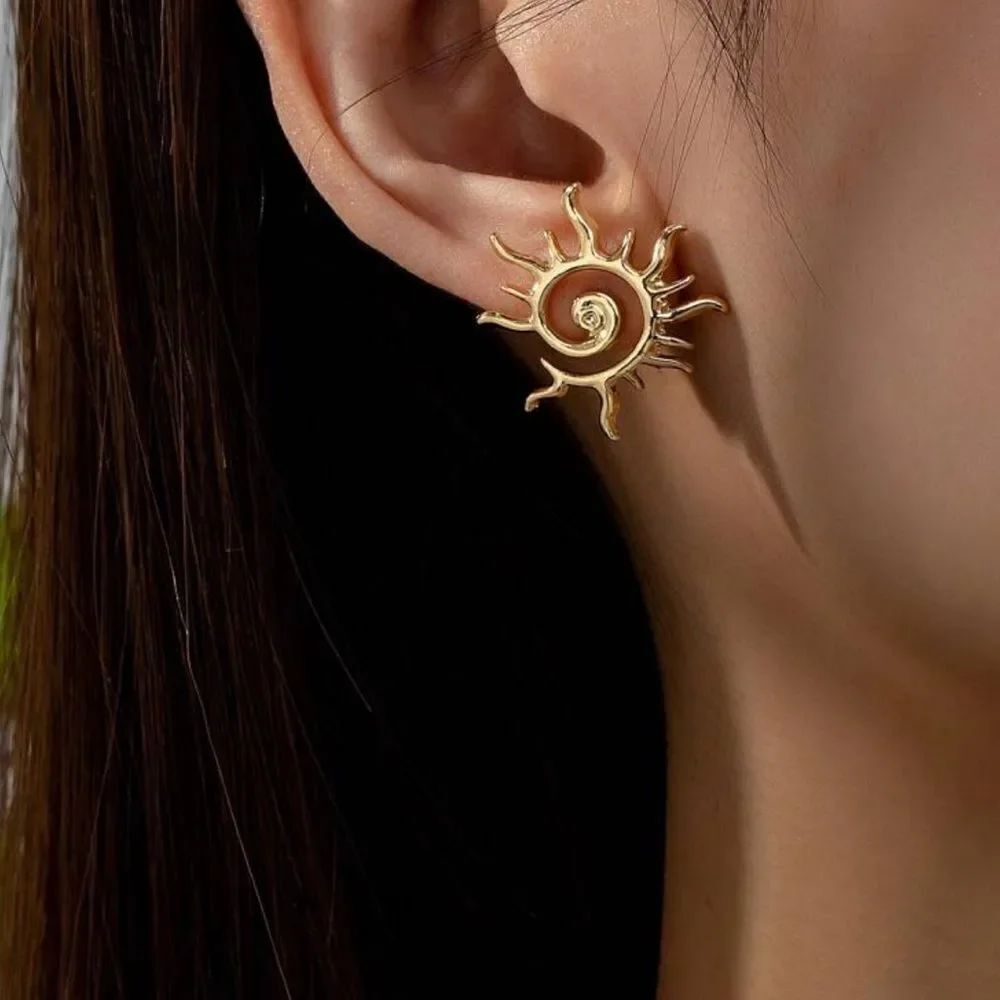 Sun earrings M1021
